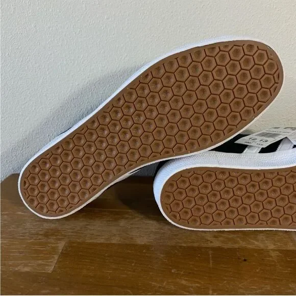 adidas Gazelle ADV Suede Black/White Skateboarding Sneakers Shoes - Picture 7 of 8